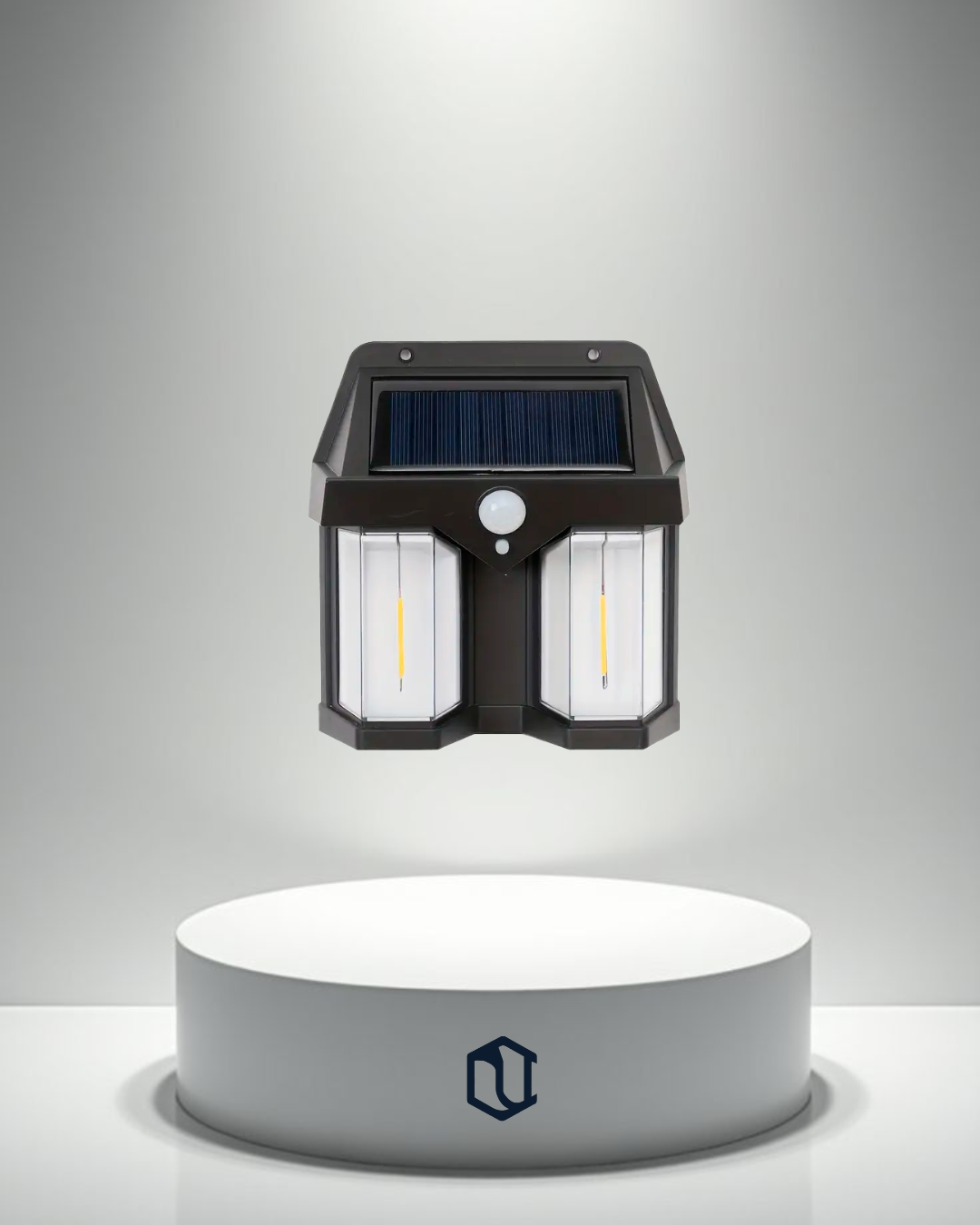 Luz con Panel Solar Integrado con Sensor de Movimiento