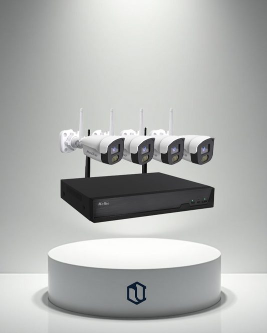 Kit de Seguridad WiFi de 8 Canales 2.0MP Full HD - Vigilancia total, estés donde estés